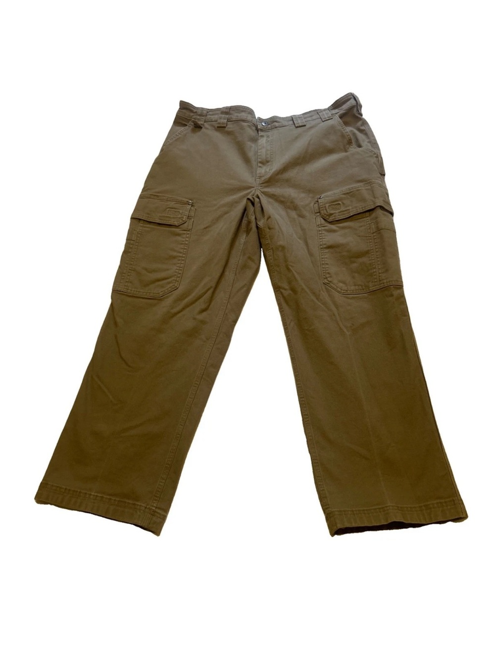 Duluth Trading Co. Flex Fire Hose Men’s Cargo Work Pants Khaki 45507B Size 42X30